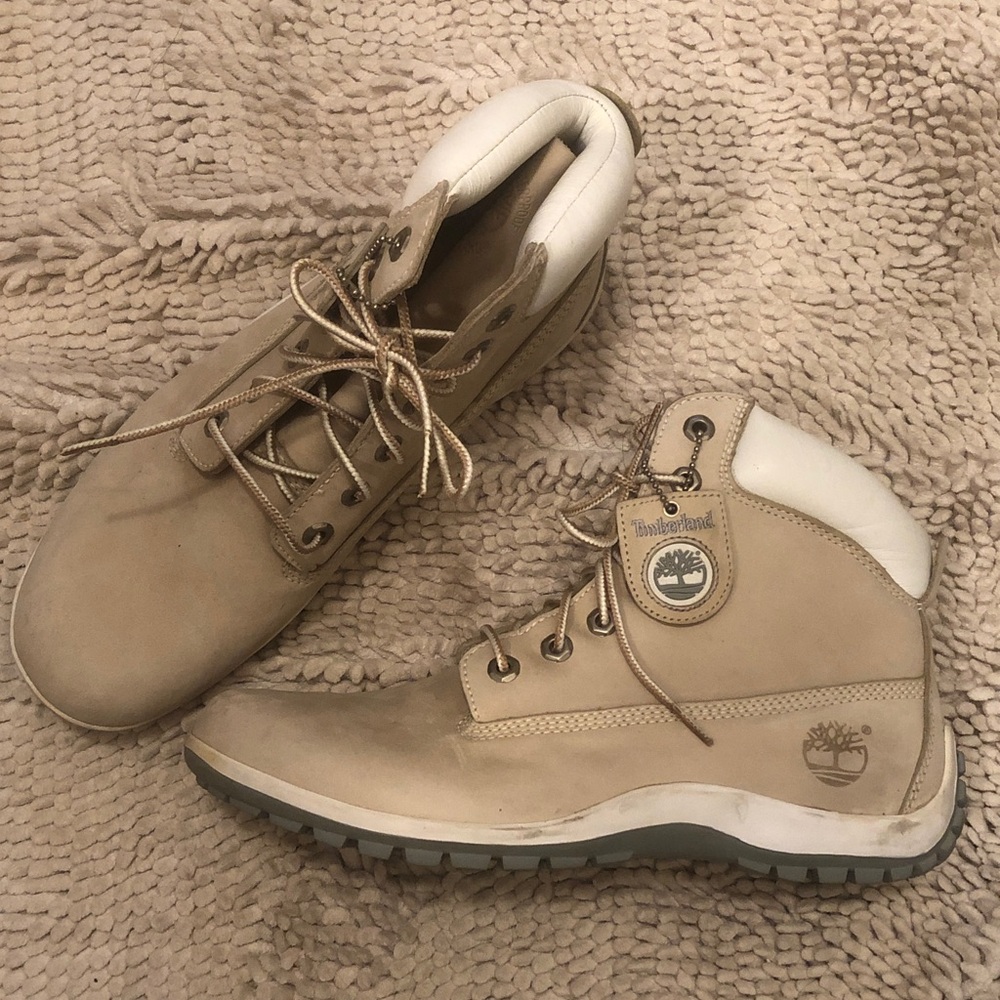Timberland Light Tan Leather Boots